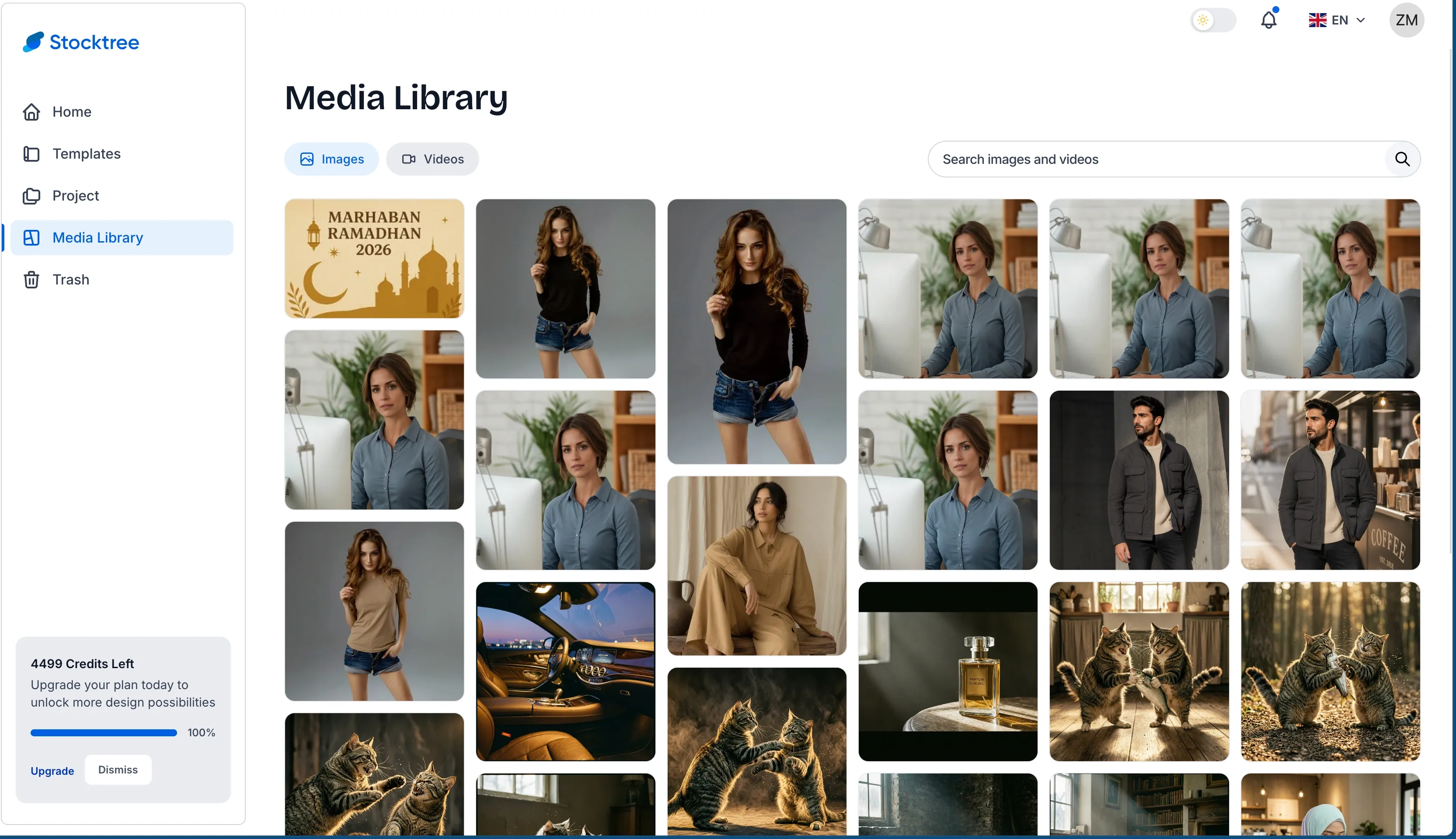 media library